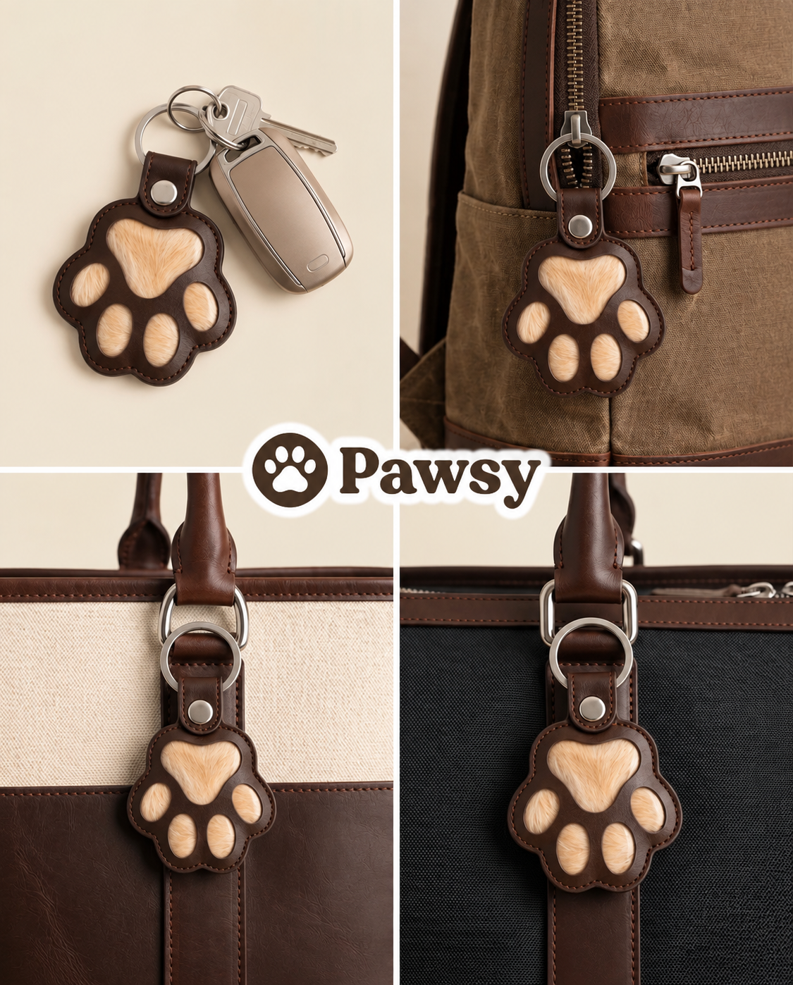 Pawsy Anı anahtarlık